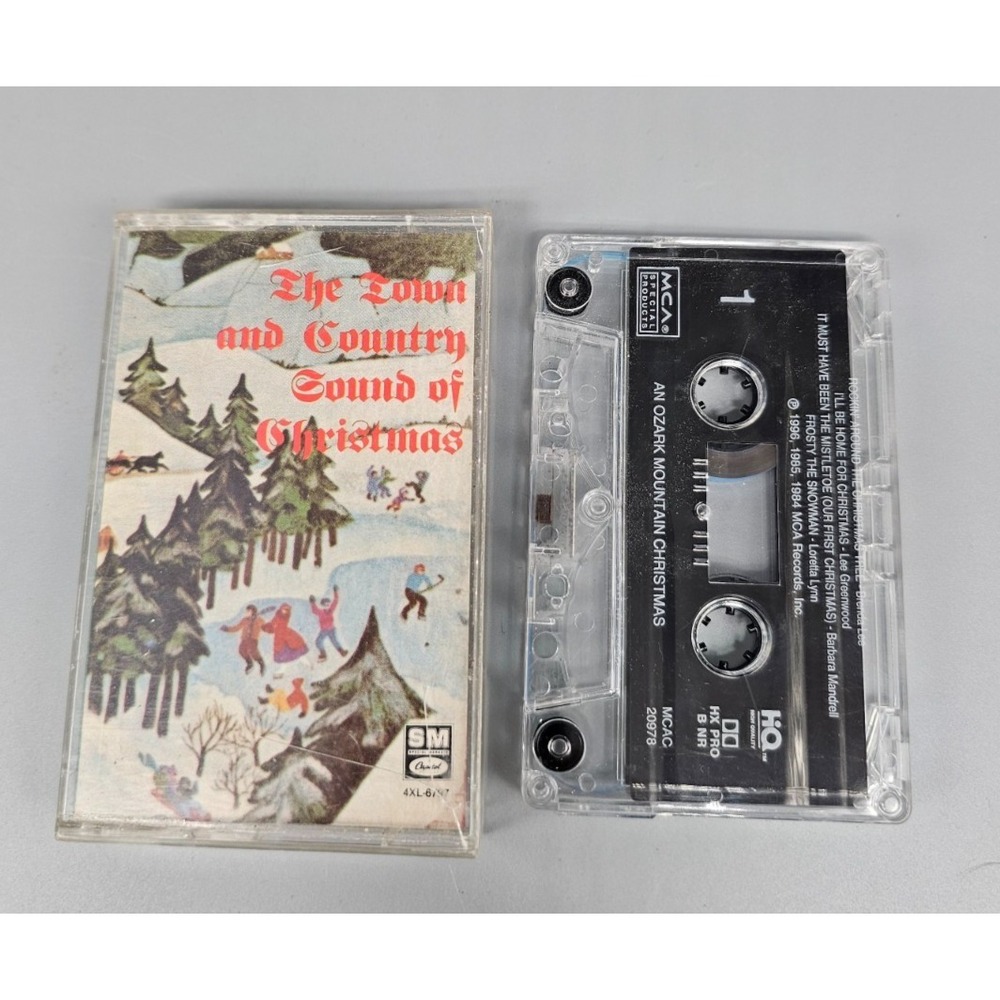The Town And Country Sounds of Christmas Cassette Tape 1986